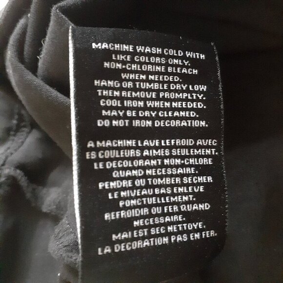 Hudson Outerwear Men's Size Large Black Trust No One Grenade 100% Cotton T-Shirt - Picture 7 of 10